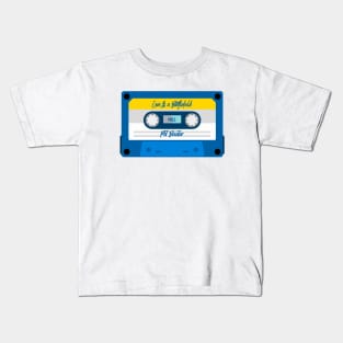 Pat Benatar Classic Blue Cassette Kids T-Shirt